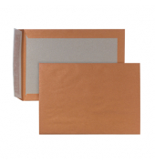 Versandtaschen Posthorn 00014004 mit Papprückwand, C4, ohne Fenster, haftklebend, 120g, braun