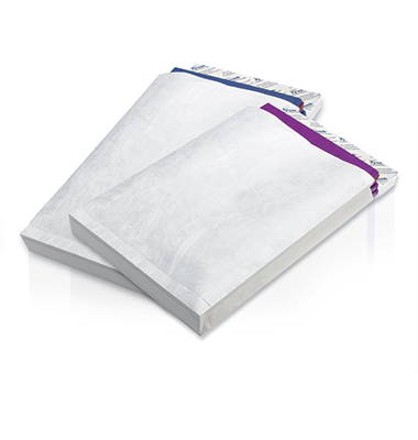 Faltentaschen Tyvek 00067477, B4, ohne Fenster, haftklebend, 40mm-Falte, 68g, weiß