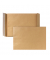 Faltentaschen Posthorn 00470329, C4, ohne Fenster, 40mm-Falte, haftklebend, 130g, braun