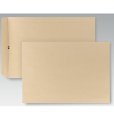Versandtaschen Posthorn 04070346, C4, ohne Fenster, nassklebend, 90g, braun Versandtaschen Posthorn 04070346, C4, ohne Fenster, nassklebend, 90g, braun