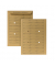 Hausposttaschen 04170338, C4 braun Papier 110g