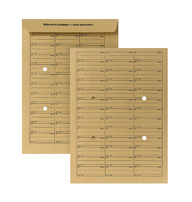 Hausposttaschen 04180338, B4 braun Papier 110g Hausposttaschen 04180338, B4 braun Papier 110g