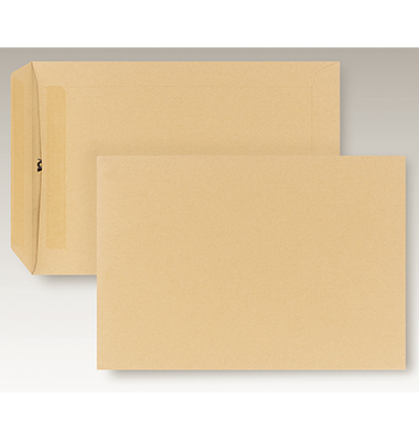 Versandtaschen Posthorn 04240336, C5, ohne Fenster, selbstklebend, 90g, braun