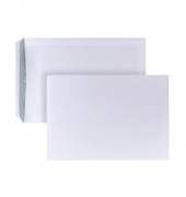 Versandtaschen Posthorn, C4, ohne Fenster, selbstklebend, 90g, weiß