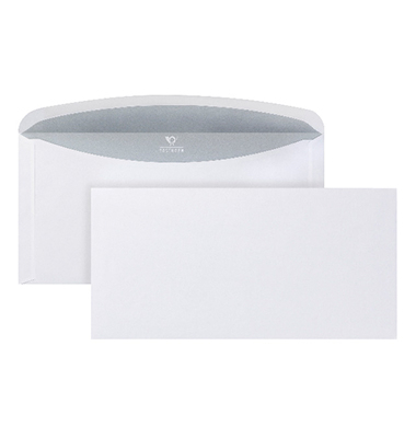 Briefumschläge POSTHORNvelox 01526148 Din Lang+ (C6/5) ohne Fenster selbstklebend 80g weiß 