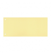 Trennstreifen 50502160KURZ gelb 160g gelocht 22,5x10,5cm 