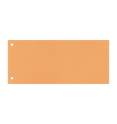 Trennstreifen 50506160KURZ orange 160g gelocht 22,5x10,5cm 