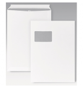 Versandtaschen Posthorn 05270358, C4, mit Fenster, haftklebend, 120g, weiß
