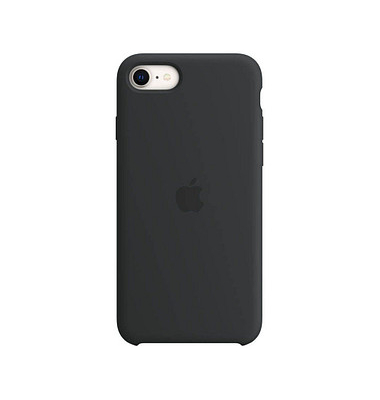 Apple Silikon Case Handy-Cover für Apple iPhone 7, iPhone 8, iPhone SE 2. Gen (2020), iPhone SE 3. Gen (2022) mitternacht