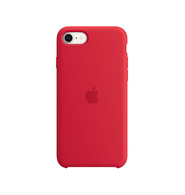Apple Silikon Case Handy-Cover für Apple iPhone 7, iPhone 8, iPhone SE 2. Gen (2020), iPhone SE 3. Gen (2022) rot Apple Silikon Case Handy-Cover für Apple iPhone 7, iPhone 8, iPhone SE 2. Gen (2020), iPhone SE 3. Gen (2022) rot