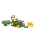 bruder John Deere Sitzrasenmäher mit Anhänger 62104 Spielzeugauto
