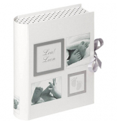 Aufbewahrungsbox Little Foot FB-173, außen 29x9x34cm, Karton, Papier weiß