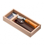 OPINEL No. 8 Carbon Klappmesser braun