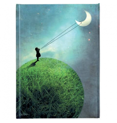 Notizbuch FTNB219, FLAME TREE, bunt, A5, liniert, 80g, 88 Blatt / 176 Seiten