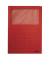 Sichtmappen 3950-00-25, A4 rot Recyclingkarton 160g