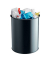 Papierkorb 330101, 15 Liter, rund, schwarz