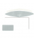 Kuvertierhüllen Kuvermatic 30005374, Kompakt, 235x120mm, ASK, mit Fenster, nassklebend, 80g, weiß