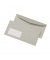 Kuvertierhüllen Kuvertierumschlag 30005396, Din Lang+ (C6/5), 229x114mm, mit Fenster, nassklebend, 75g, grau