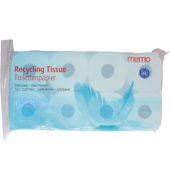 memo Toilettenpapier Recycling Tissue H1082 3lg. 200Bl. 8Rl.