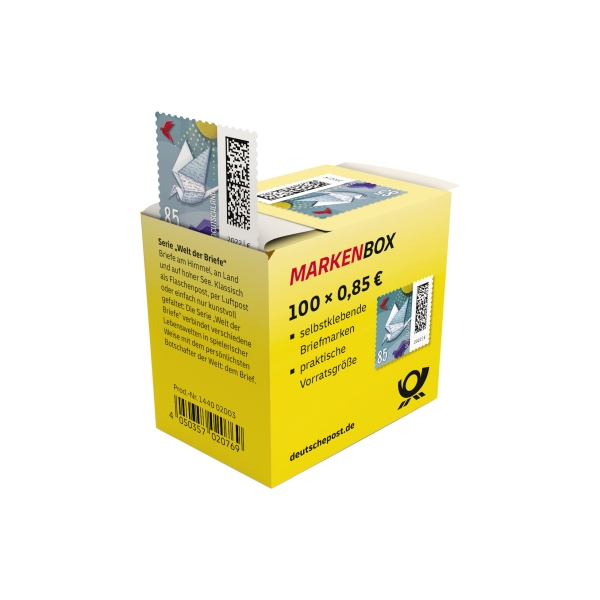 Soennecken Briefmarken, 0,85?, Welt der Briefe, Brieftaube 4003969125612 Soennecken 100 Blatt