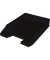 Briefablage the green staff H26616-95 A4 / C4 schwarz Kunststoff stapelbar