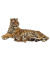 50156 Liegende Tigerin mit Babys Spielfigur