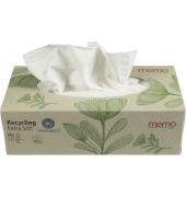 Kosmetikt&uuml;cher H3458, Recycling Extra Soft, 4-lagig, 20x21cm