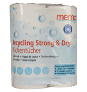 Küchenrollen Recycling Strong & Dry H2171 3-lagig weiß Rolle à 102 Blatt