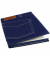 Notizbuch 1350104-18, Jeans, blau, A5, kariert, 80g, 96 Blatt / 192 Seiten
