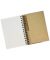 Notizbuch 1348104-02, Happy Life, braun, A5, liniert, 80g, 100 Blatt / 200 Seiten