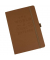 Notizbuch 1350106-02, braun, A5, kariert, 120g, 56 Blatt / 112 Seiten