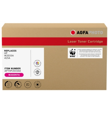 Toner APTHP2033AE wie HP W2033A magenta