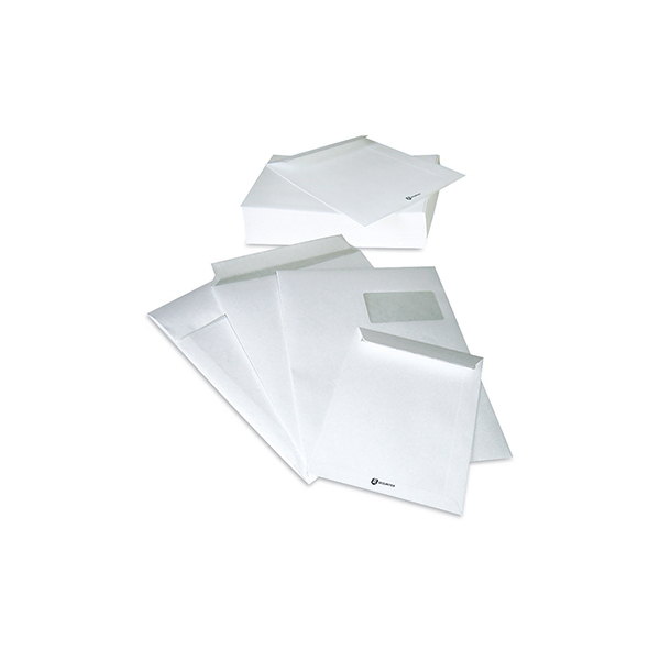 4026283030011 - Faltentaschen Securitex Expander 00014212 C4 ohne Fenster haftklebend 38mm-Falte reißfest wasserfest 130g weiß 402628303 100 Stück