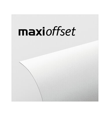 Kopierpapier maxioffset Natur 344AH12 A5 120g weiß  