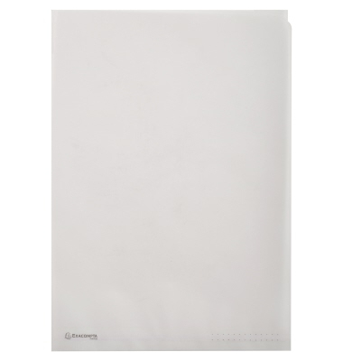 Sichth&uuml;llen 50850E, A4, wei&szlig;, transluzent genarbt, oben offen, 