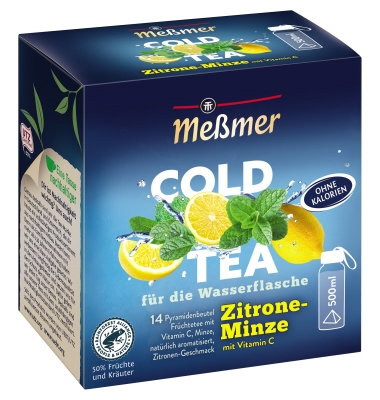 Meßmer Tee COLD TEA 105565 Zitrone-Minze