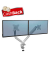 Monitor-Halterung Platinum Series silber