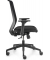B&uuml;rostuhl to-sync work mesh Task, schwarz / schwarz, mit Armlehnen, bis 125kg, ohne Kopfst&uuml;tze