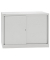 Schiebetürenschrank ECO SD12081S645 1Boden lichtgrau