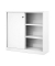 Schiebet&uuml;renschrank ECO SD12112S696, abschlie&szlig;bar, 3 OH, wei&szlig;, 120x118,1x43cm (BxHxT)