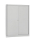 Schiebet&uuml;renschrank ECO SD12173S645, abschlie&szlig;bar, 4 OH, lichtgrau, 120x163,7x43cm (BxHxT)