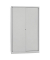 Schiebet&uuml;renschrank ECO SD12194S645, abschlie&szlig;bar, 5 OH, lichtgrau, 120x198x43cm (BxHxT)