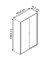 Schiebet&uuml;renschrank ECO SD12194S696, abschlie&szlig;bar, 5 OH, wei&szlig;, 120x198x43cm (BxHxT)