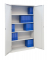Flügeltürenschrank ECO 4 Böden, 195 x 120 cm, grau