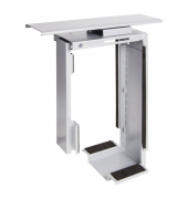 PC-Halterung Viewmate Schreibtisch für Computer bis 20kg, silber