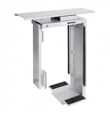 PC-Halterung Viewmate Schreibtisch für Computer bis 20kg, silber