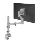 Monitorarm Viewgo 122 silber für Monitore bis 8kg, verstellbar