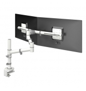 Monitorarm Viewgo 130 weiss f&uuml;r 2 Monitore 