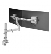 Monitorarm Viewgo 132 silber für Monitore bis 20kg, verstellbar