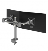 Monitorarm Viewmate 632 silber für Monitore bis 15kg, verstellbar